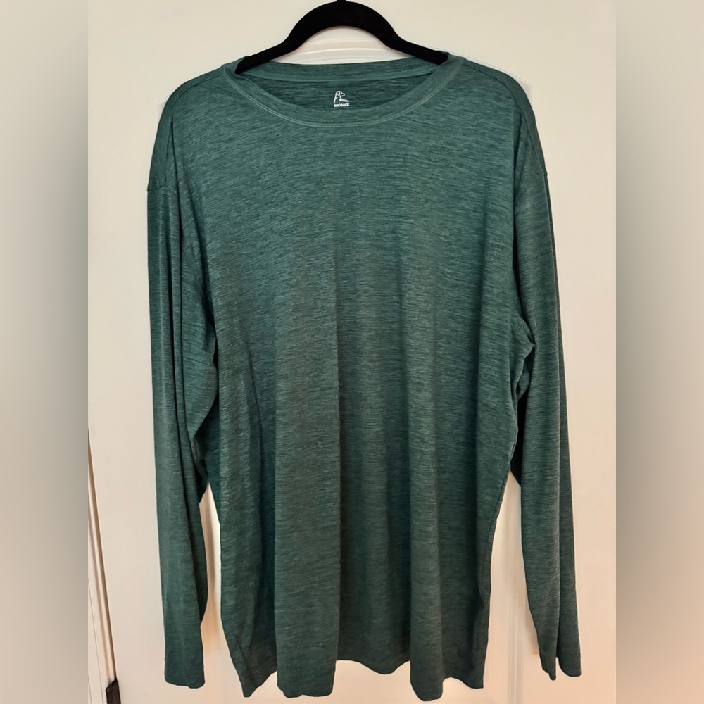 EUC Rhoback Tailwind Performance Long Sleeve T - XXL - Ponderosa Green